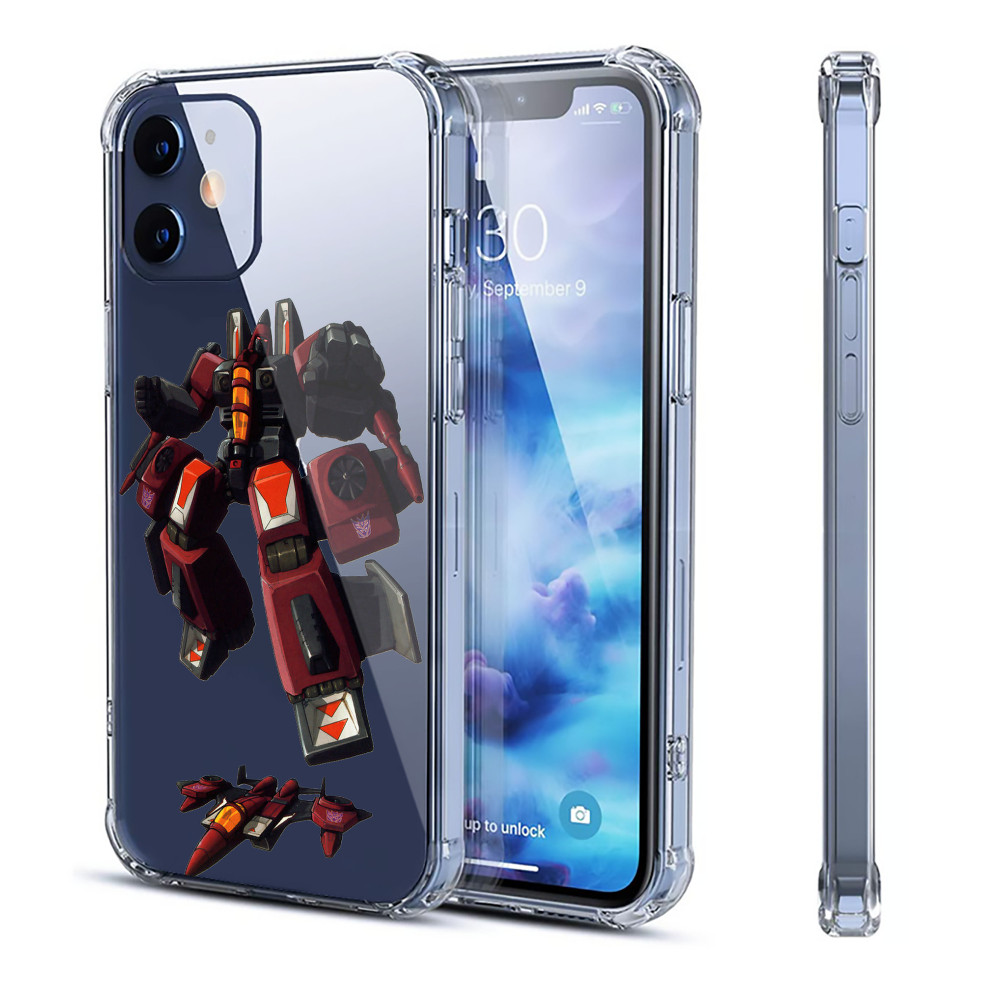 （画像用）  【iPhone 12シリーズ対応】透明スマホケース（クリアソフトケース）